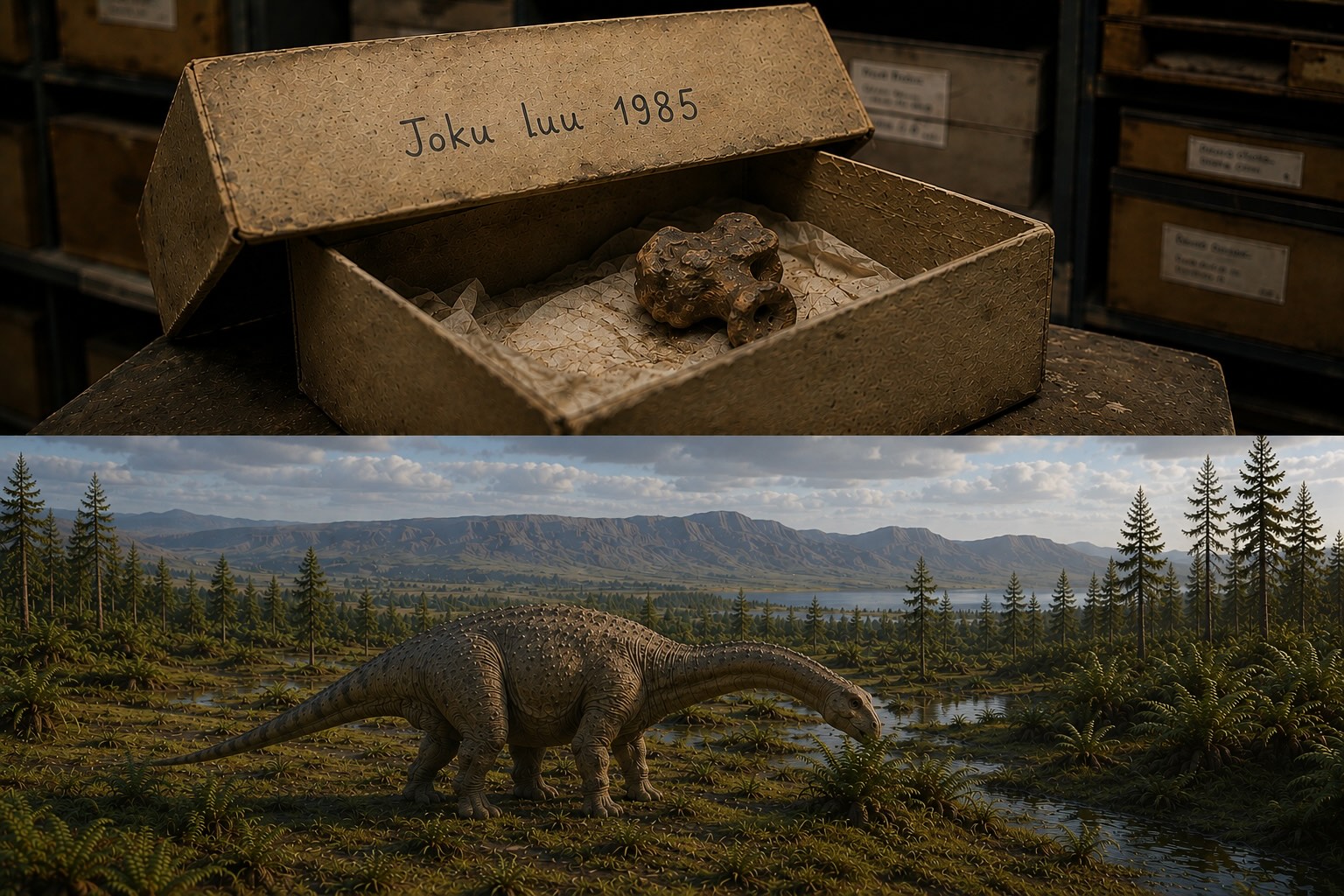 Ensimmäinen Etelämantereen dinosaurus Ensimmäinen Etelämantereen dinosaurus