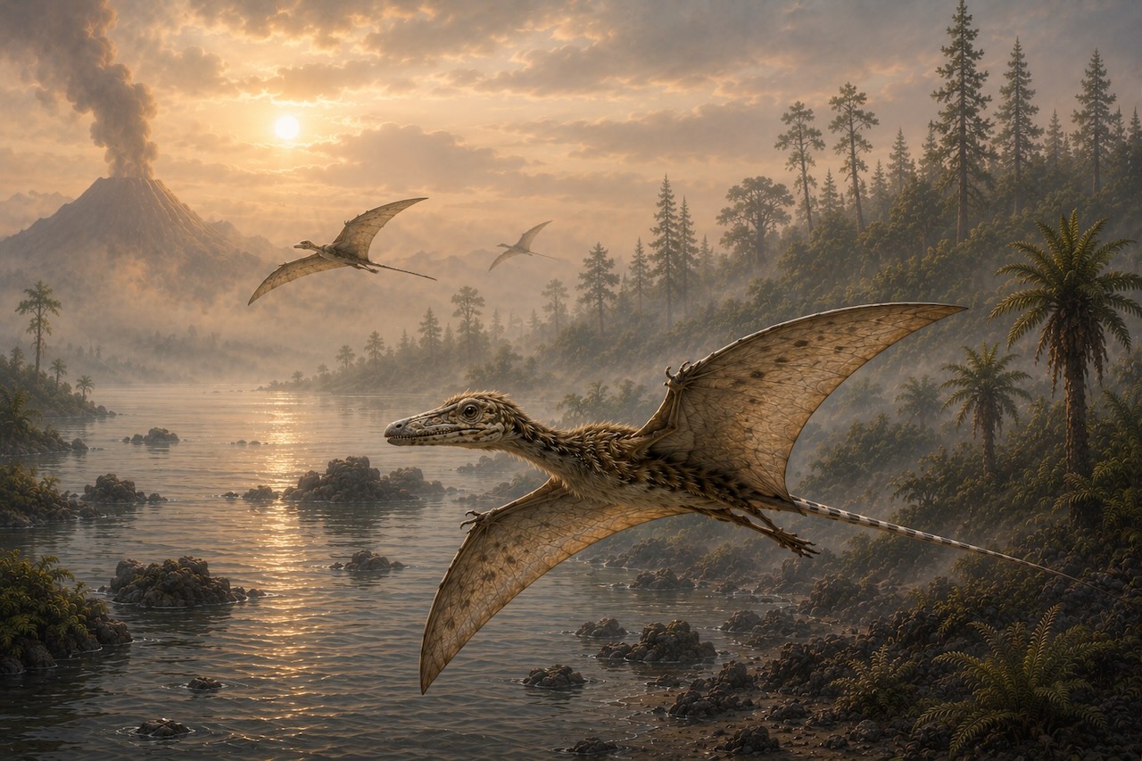 lentolisko Preondactylus buffarinii